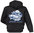 Hoodie Zip Sweater mit Moto Guzzi Classic Motor Prints vorn und hinten mit Zip und Kapuze M-XXL