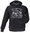 Hooded Sweat Cafe Racer Print Ride-Ride-Ride Motorcycle Print vorn M