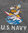 U.S. Navy Jacket handbemalte Baumwolljacke im Deckjacket Style von Mustang in Größe L