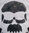 T-Shirt Skull handmade mit Stencil und Pinsel im Motorcycle Style in M, L, XL, XXL