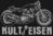 Hoodie Sweater Kulteisen Harley Cafe Racer Custumbike Vintage Racer in black M-XXL