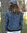 Women Jeansjacke Mustang klassischer Schnitt Used Washed Größe L secondhand