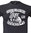 T-Shirt Fucking Fast Zombie Skulls Motorcycle Cafe Racer Print vorn black von M-XXL