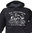 Hooded Sweat Cafe Racer Print Ride-Ride-Ride Motorcycle Print vorn M-XXL