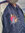 Souvenirjacke mit schönen gestickten japanischen Koi Patches Größe XXL secondhand