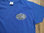 T-Shirt Speed Cowboy Skull Back- und Frontprint in blau von M-XXL