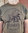Handgemachtes US Navy T-Shirt mit authentischem Stencilprint in oliv