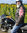 Cafe Racer Lederjacke mit Union Jack auf den Armen und Used Leder in L/XL