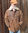 Lederjacke von Alpaco im rugged Vintage Look mit Fellkragen in Größe XL